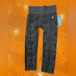 ShoActive Women’s Leggings Size Medium NWT Blue Geometric Print High Waist